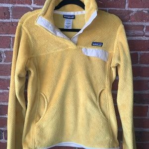 Pantagonia Yellow Pullover